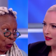 Whoopi Goldberg (l) and Meghan McCain (r) on The View